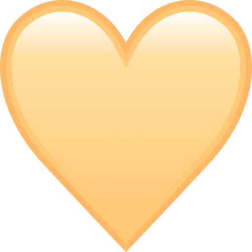 corazon amarillo